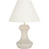 SAFAVIEH Lighting Collection Cosmea Grey 18-inch Table Lamp (LED Bulb Included)
