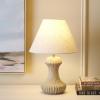 SAFAVIEH Lighting Collection Cosmea Grey 18-inch Table Lamp (LED Bulb Included)