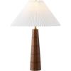 SAFAVIEH Lighting Collection Isla Natural Resin 27-inch Table Lamp for Bedroom, Living Room, Home Office, Desk, Nightstand (LED Bulb Included)(Natural)