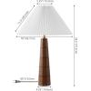 SAFAVIEH Lighting Collection Isla Natural Resin 27-inch Table Lamp for Bedroom, Living Room, Home Office, Desk, Nightstand (LED Bulb Included)(Natural)