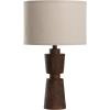 SAFAVIEH Lighting Collection NICI Brown Resin 23-inch Table Lamp for Bedroom, Living Room, Home Office, Desk, Nightstand (LED Bulb Included)(Brown)