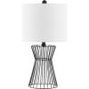 SAFAVIEH Lighting Collection Rayna Black 20-inch Table Lamp (LED Bulb Included)