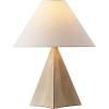 SAFAVIEH Lighting Collection Renzo Antique Gold Resin 22-inch Table Lamp, LED Bulb Included (TBL4598B)(Antique Gold)