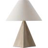 SAFAVIEH Lighting Collection Renzo Antique Gold Resin 22-inch Table Lamp, LED Bulb Included (TBL4598B)(Antique Gold)