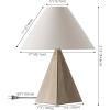 SAFAVIEH Lighting Collection Renzo Antique Gold Resin 22-inch Table Lamp, LED Bulb Included (TBL4598B)(Antique Gold)