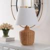 SAFAVIEH Lighting Collection Saolia Natural 22-inch Table Lamp (LED Bulb Included)