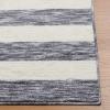 SAFAVIEH Washable Rug Easy Care Collection – 5′ x 8′, Blue & Ivory, Easy to Clean, Ideal for Living Room, Bedroom, Dining Space (ECR115M)(Dark Grey/Ivory)
