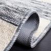 SAFAVIEH Washable Rug Easy Care Collection – 5′ x 8′, Blue & Ivory, Easy to Clean, Ideal for Living Room, Bedroom, Dining Space (ECR115M)(Grey/Ivory)