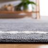 SAFAVIEH Washable Rug Easy Care Collection – 5′ x 8′, Grey & Ivory, Easy to Clean, Ideal for Living Room, Bedroom, Dining Space (ECR110F)(Grey/Ivory)