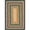 SAFAVIEH Washable Rug Outdoor Braided Collection – 5′ x 8′ Oval, Multi, Handmade & Reversible, Non-Shedding & Easy to Clean, Ideal for Patio, Backyard, Mudroom (BRD308A)(Multi Color)