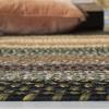 SAFAVIEH Washable Rug Outdoor Braided Collection – 5′ x 8′ Oval, Multi, Handmade & Reversible, Non-Shedding & Easy to Clean, Ideal for Patio, Backyard, Mudroom (BRD308A)(Multi Color)