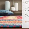 SAFAVIEH Washable Rug Outdoor Braided Collection – 5′ x 8′ Oval, Multi, Handmade & Reversible, Non-Shedding & Easy to Clean, Ideal for Patio, Backyard, Mudroom (BRD308A)(Red/Orange)