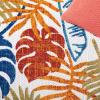 SAFAVIEH Washable Rug Outdoor Cabana Collection – 8′ x 10′, Cream & Red, Non-Shedding & Easy to Clean, Ideal for Patio, Backyard, Mudroom (CBN831A)(Creme/Red)