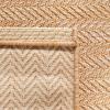 SAFAVIEH Washable Rug Outdoor Courtyard Collection – 10′ Square, Black & Beige, Non-Shedding & Easy Cleaning, Ideal for Patio, Backyard, Mudroom (CY8022-36621)(Natural/Cream)