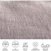 SAFAVIEH Washable Rug Outdoor Courtyard Collection – 10′ Square, Black & Beige, Non-Shedding & Easy Cleaning, Ideal for Patio, Backyard, Mudroom (CY8022-36621)(Brown/Beige)