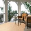 SAFAVIEH Washable Rug Outdoor Courtyard Collection – 10′ Square, Black & Beige, Non-Shedding & Easy Cleaning, Ideal for Patio, Backyard, Mudroom (CY8022-36621)(Natural/Cream)