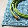 SAFAVIEH Washable Rug Outdoor Courtyard Collection – 9′ x 12′, Aqua Blue & Grey, Non-Shedding & Easy Cleaning, Ideal for Patio, Backyard, Mudroom (CY8680-37121)(Aqua/Navy)
