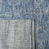 SAFAVIEH Washable Rug Outdoor Courtyard Collection – 9′ x 12′, Aqua Blue & Grey, Non-Shedding & Easy Cleaning, Ideal for Patio, Backyard, Mudroom (CY8680-37121)(Navy/Ivory)