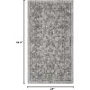 SAFAVIEH Washable Rug Outdoor Courtyard Collection – 9′ x 12′, Aqua Blue & Grey, Non-Shedding & Easy Cleaning, Ideal for Patio, Backyard, Mudroom (CY8680-37121)(Grey/Black)