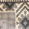 SAFAVIEH Washable Rug Outdoor Veranda Collection – 9′ x 12′, Ivory & Charcoal, Non-Shedding & Easy to Clean, Ideal for Patio, Backyard, Mudroom (VER099-3435)(Ivory/Slate)