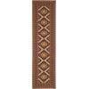 SAFAVIEH Washable Rug Outdoor Veranda Collection – 9′ x 12′, Ivory & Charcoal, Non-Shedding & Easy to Clean, Ideal for Patio, Backyard, Mudroom (VER099-3435)(Red/Natural)