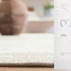 SAFAVIEH Washable Rug Tucson Collection – 6′ x 9′, Dark Sage & Ivory, Slip Resistant & Easy to Clean, Ideal for Living Room, Bedroom, Dining Space (TSN102F)(Sage/Ivory)