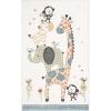SAFAVIEH Carousel Kids Collection Area Rug – 5’3″ x 7’6″, Ivory, Animal Design, Non-Shedding & Easy Care, Ideal for High Traffic Areas for Boys & Girls in Playroom, Nursery, Bedroom (CRK120A)(Ivory)