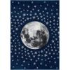 SAFAVIEH Carousel Kids Collection Area Rug – 5’3″ x 7’6″, Light Grey & White, Non-Shedding & Easy Care, Ideal for High Traffic Areas for Boys & Girls in Playroom, Nursery, Bedroom (CRK135F)(Navy/Grey)