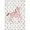 SAFAVIEH Carousel Kids Collection Area Rug – 5’3″ x 7’6″, Pink & Ivory, Non-Shedding & Easy Care, Ideal for High Traffic Areas for Boys & Girls in Playroom, Nursery, Bedroom (CRK163P)(Ivory Grey/Pink)
