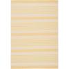 SAFAVIEH Courtyard Collection 8′ x 11′ Beige/Sweet Pea CY6062 Stripe Indoor/ Outdoor Waterproof Easy-Cleaning Patio Backyard Mudroom Area-Rug(Gold/Beige)