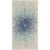 SAFAVIEH Evoke Collection 5’1″ x 7’6″ Fuchsia/Cream EVK228R Abstract Burst Non-Shedding Living Room Bedroom Area Rug(Royal/Ivory)