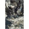 SAFAVIEH Glacier Collection Accent Rug – 4′ x 6′, Blue & Multi, Modern Abstract Design, Non-Shedding & Easy Care, Ideal for High Traffic Areas in Entryway, Living Room, Bedroom (GLA123B)(Blue/Multi)