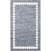 SAFAVIEH Washable Rug Easy Care Collection – 5′ x 8′, Grey & Ivory, Easy to Clean, Ideal for Living Room, Bedroom, Dining Space (ECR110F)(Grey/Ivory)