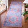 SAFAVIEH Washable Rug Serapi Collection – 8′ x 10′, Light Blue & Beige, Slip Resistant & Easy to Clean, Ideal for Living Room, Bedroom, Dining Space (SEP356J)(Light Blue/Beige)