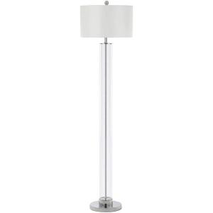 Safavieh Lighting Collection Lovato 64″ Clear Floor Lamp