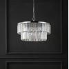SAFAVIEH Couture Lighting Collection Karissa Art Deco Glam Chrome 2-Tier Crystal Chandelier