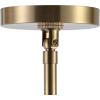 SAFAVIEH Couture Lighting Collection Raphaela Retro Gold/White Glass Globe Adjustable Chandelier (LED Bulbs Included)