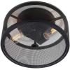 SAFAVIEH FLU4006A Collection Albina Mount Flush Light, Black