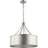 SAFAVIEH Lighting Collection Adison Farmhouse Industrial Antique Silver Chandelier