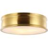 SAFAVIEH Lighting Collection Adria Brass Flush Mount (LED Bulbs Included)