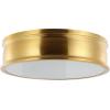 SAFAVIEH Lighting Collection Adria Brass Flush Mount (LED Bulbs Included)