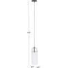 SAFAVIEH Lighting Collection Navi Modern White & Black Adjustable Pendant Hanging Light Fixture(White/Black)
