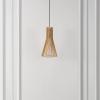 SAFAVIEH Lighting Collection Sonjay Natural Adjustable Pendant Hanging Light Fixture, Ideal for Dining Room, Kitchen Island, Entryway (LED Bulb Included)