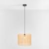 SAFAVIEH Lighting Collection Valley White Washed Adjustable Pendant Hanging Light Fixture, Ideal for Dining Room, Kitchen Island, Entryway (LED Bulb Included)(Natural)
