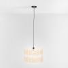 SAFAVIEH Lighting Collection Valley White Washed Adjustable Pendant Hanging Light Fixture, Ideal for Dining Room, Kitchen Island, Entryway (LED Bulb Included)(White Washed)