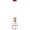 SAFAVIEH PND4037A Lighting Collection Henni Modern Industrial 88.8-inch Rose Gold Pendant, 16.8″ H
