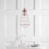 SAFAVIEH PND4037A Lighting Collection Henni Modern Industrial 88.8-inch Rose Gold Pendant, 16.8″ H