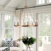 Safavieh CHA4016A Fauna Oil-Rubbed Bronze 8-Light Linear