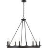 Safavieh CHA4016A Fauna Oil-Rubbed Bronze 8-Light Linear, Oil Rub Bronze(Oil Rub Bronze)