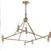 Safavieh Lighting Collection Hegarty Gold Chandelier